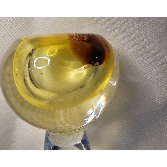 Set Of Three Bubble Bottomed Shot Glasses Different Colors - Picture 6 of 11